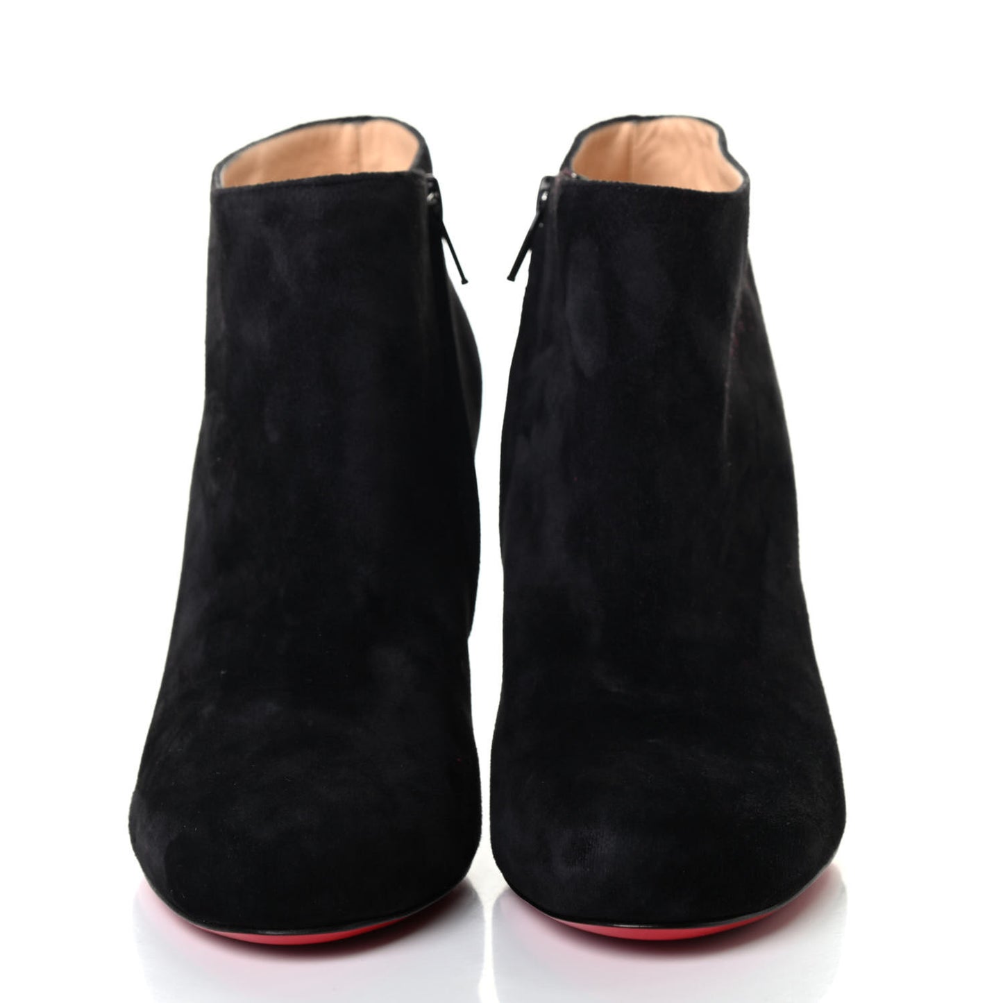 Veau Velours Belle 85 Ankle Boots 38 Black