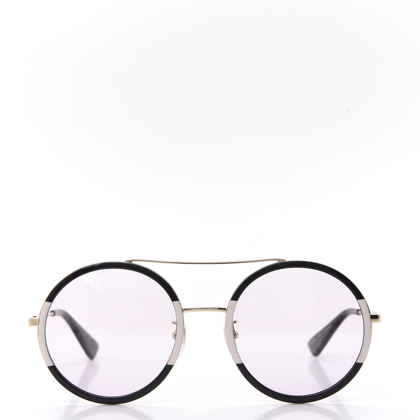 Round Sunglasses GG 0061S Gold Pink