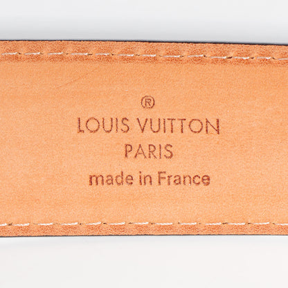 Louis Vuitton Damier Ebene Ellipse Belt 85 34 5 of 7