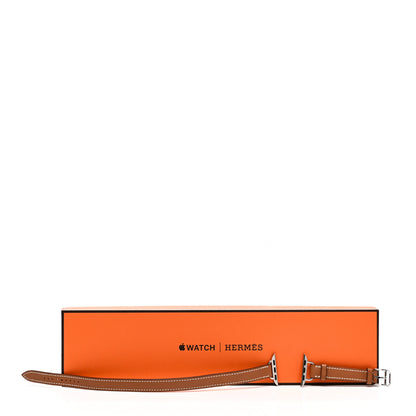 Hermes Swift 40mm Apple Watch Double Tour Band Gold 6 of 6