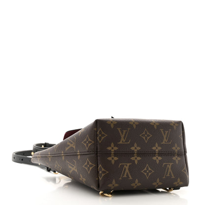 Louis Vuitton Monogram BB Montsouris NM Backpack Black 4 of 9