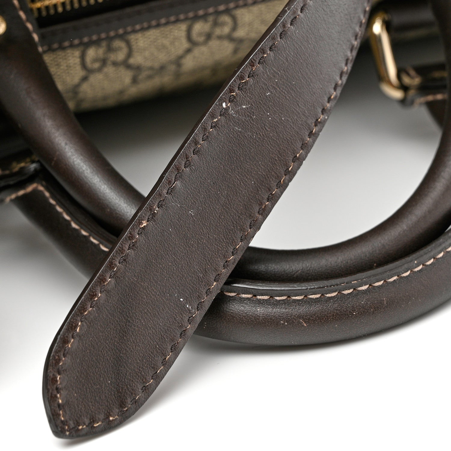 Gucci GG Plus Monogram Medium Carry On Duffle Bag Brown 12 of 12