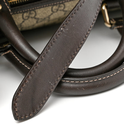 Gucci GG Plus Monogram Medium Carry On Duffle Bag Brown 12 of 12