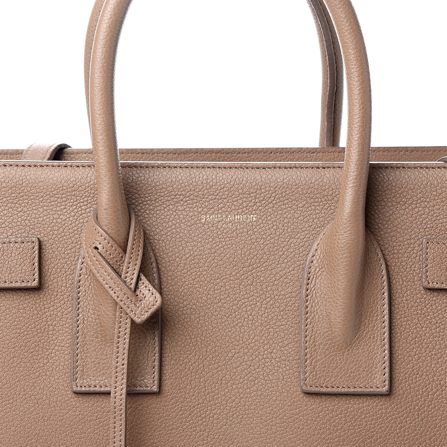 Saint Laurent Calfskin Small Sac De Jour Beige 10 of 10
