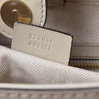 Gucci Monogram Web Medium Mayfair Tote Off White 7 of 9