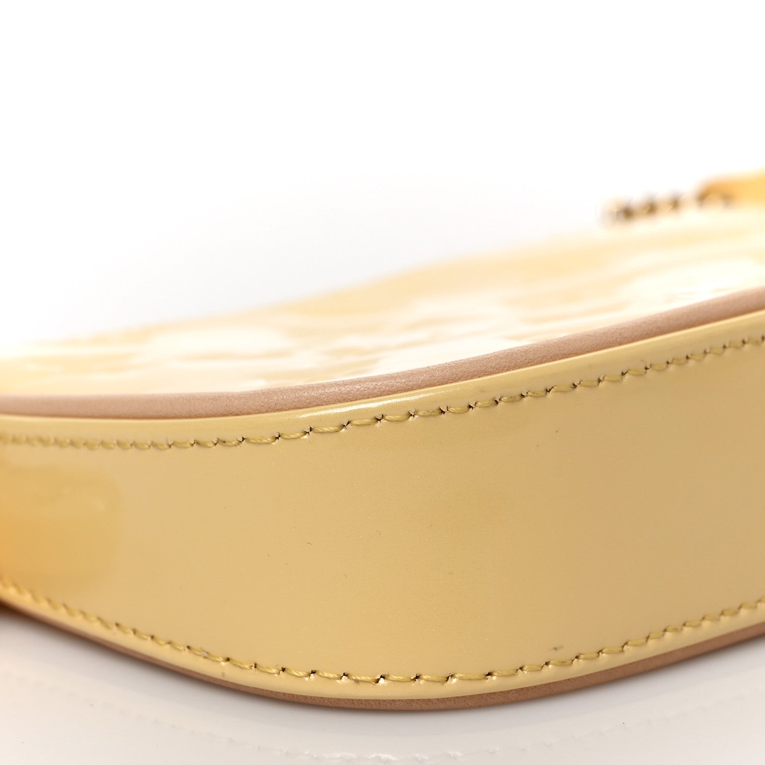 Louis Vuitton Metallic Vernis Valentine Mini Pochette Accessories Banana Fizz 7 of 8