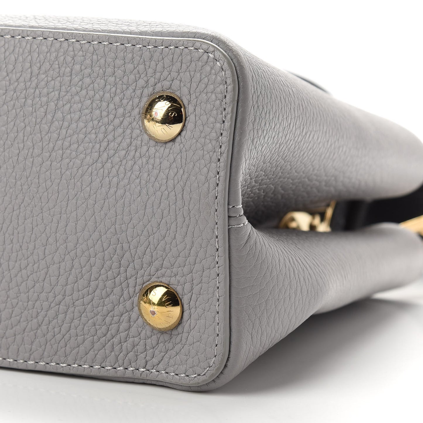 Taurillon Woven Capucines PM