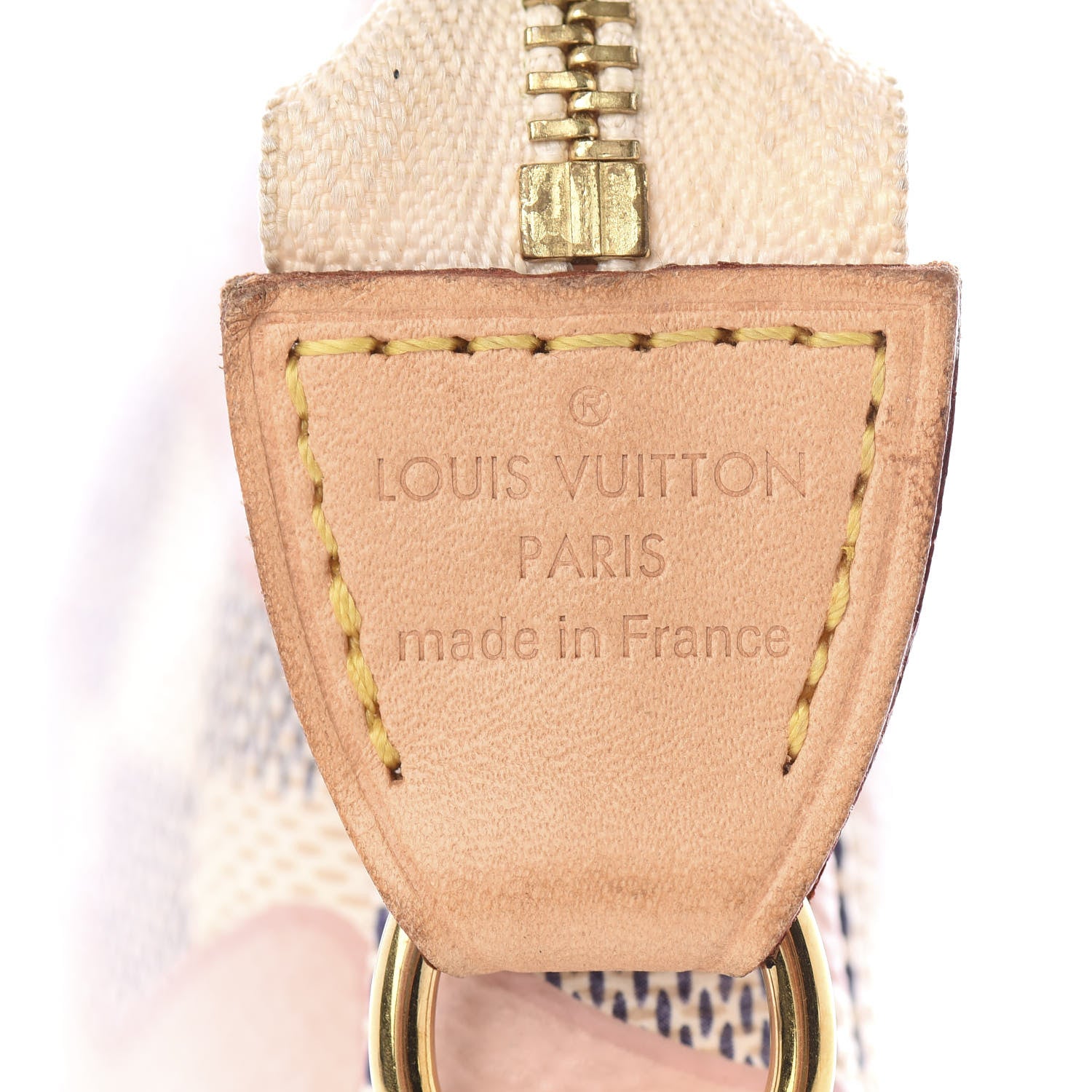 Louis Vuitton Damier Azur Tahitienne Mini Pochette Accessories 7 of 7