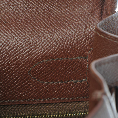 Hermes Courchevel Kelly Retourne 32 Chocolate 15 of 44