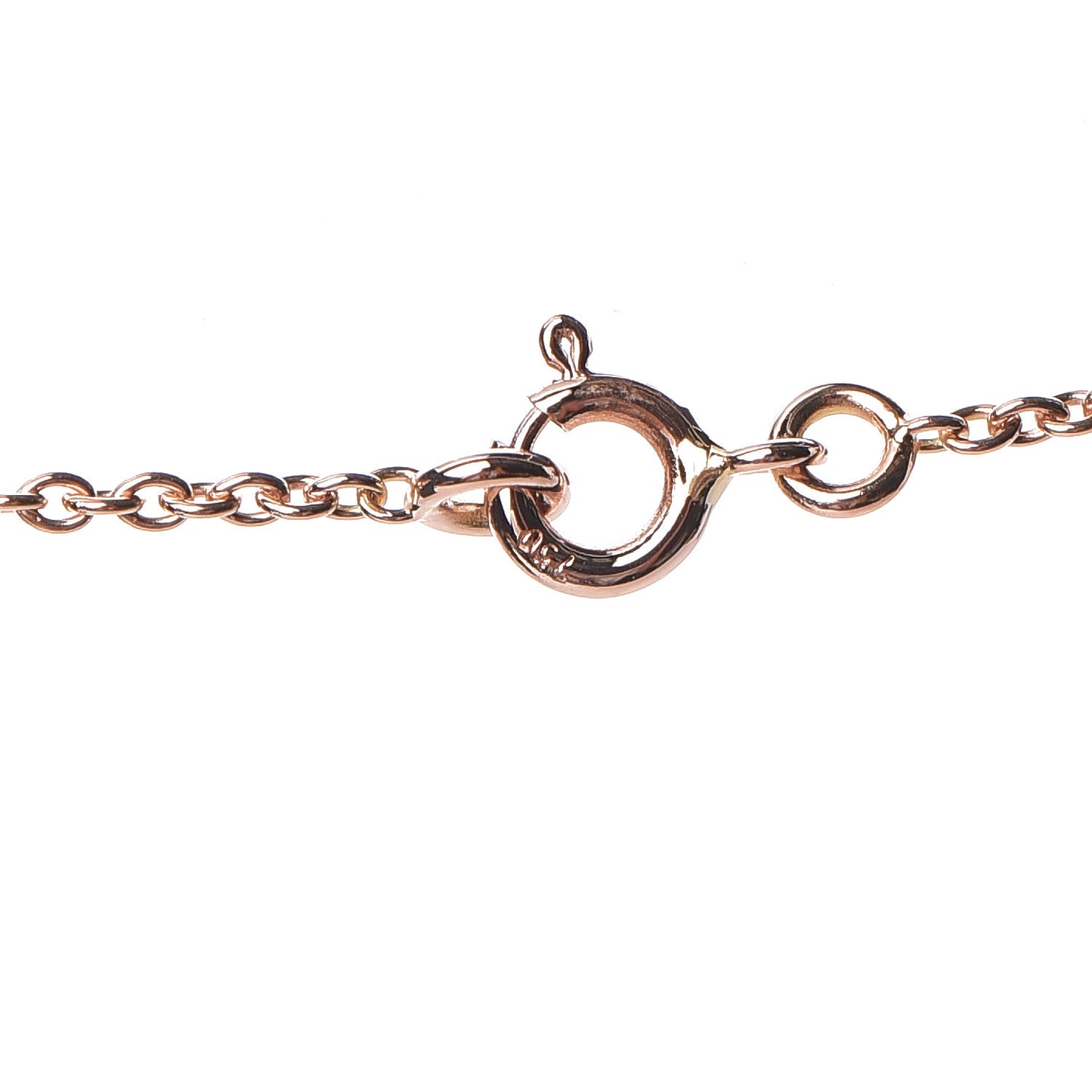 18K Rose Gold Diamond Constance Amulette Pendant Necklace