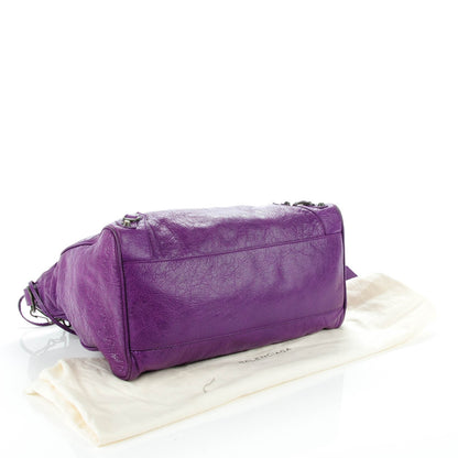 Balenciaga Agneau Classic Hardware Velo Ultraviolet 4 of 8