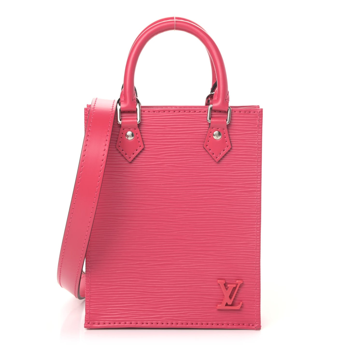 Epi Petit Sac Plat Rose Pondicherry