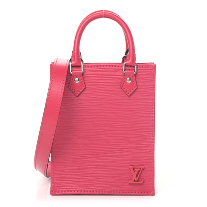 Louis Vuitton Epi Petit Sac Plat Rose Pondicherry 1 of 10