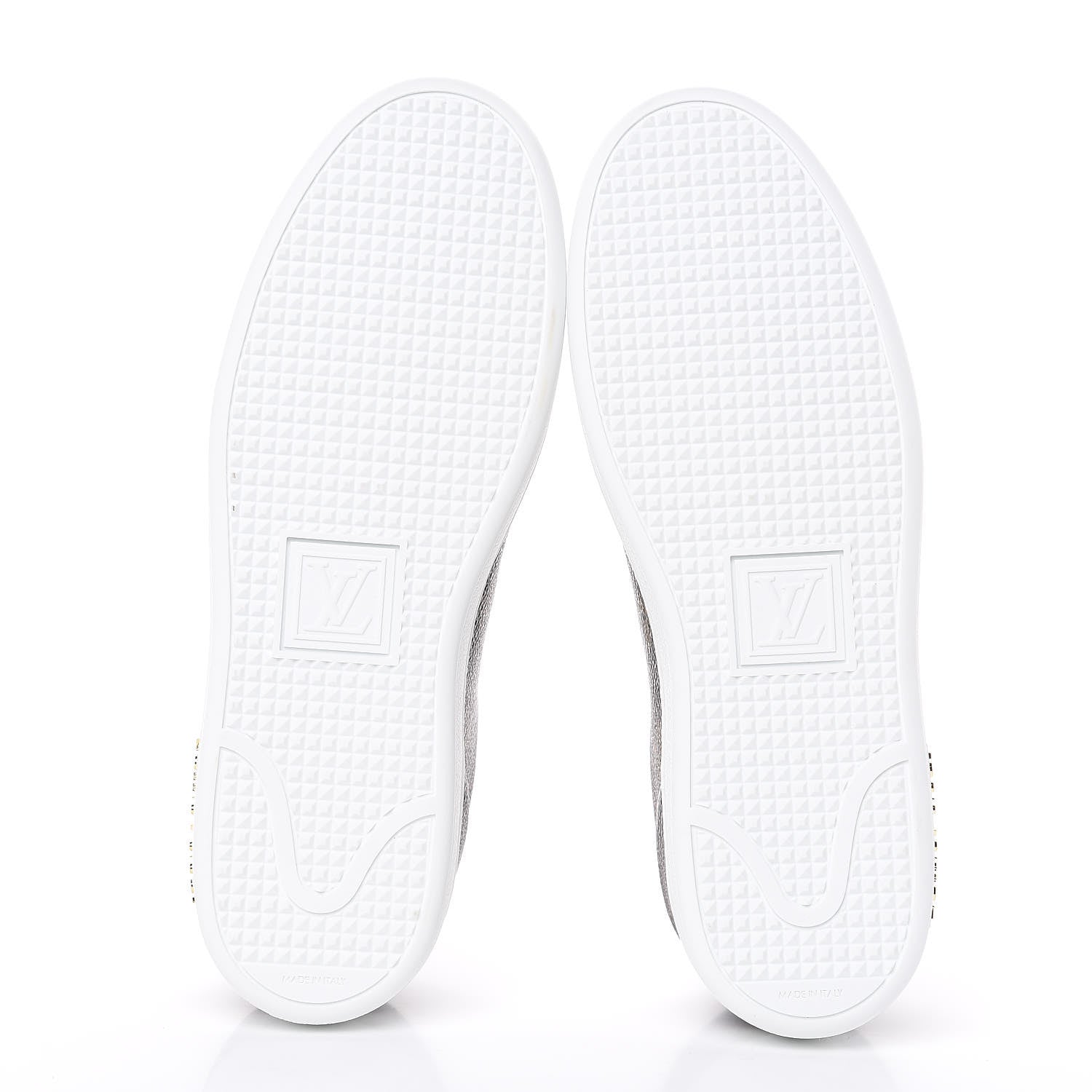 Louis Vuitton Calfskin Monogram LV Black Heart Sneakers 39 Cacao 5 of 9