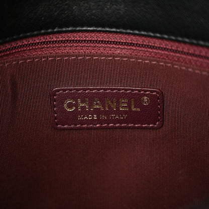 Chanel Sheepskin Quilted Vintage Mademoiselle Flap Black 6 of 13
