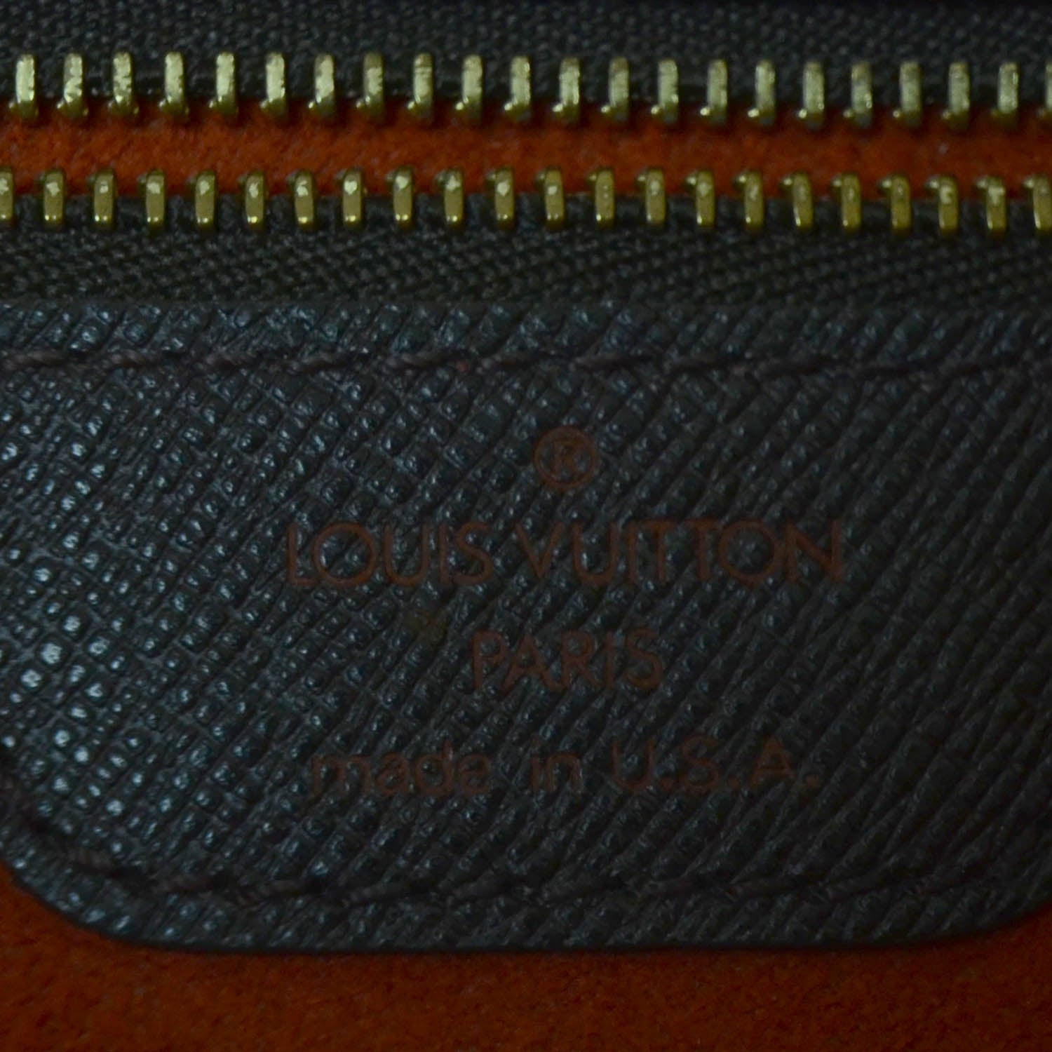 Louis Vuitton Damier Ebene Marais Bucket 23 8 of 10