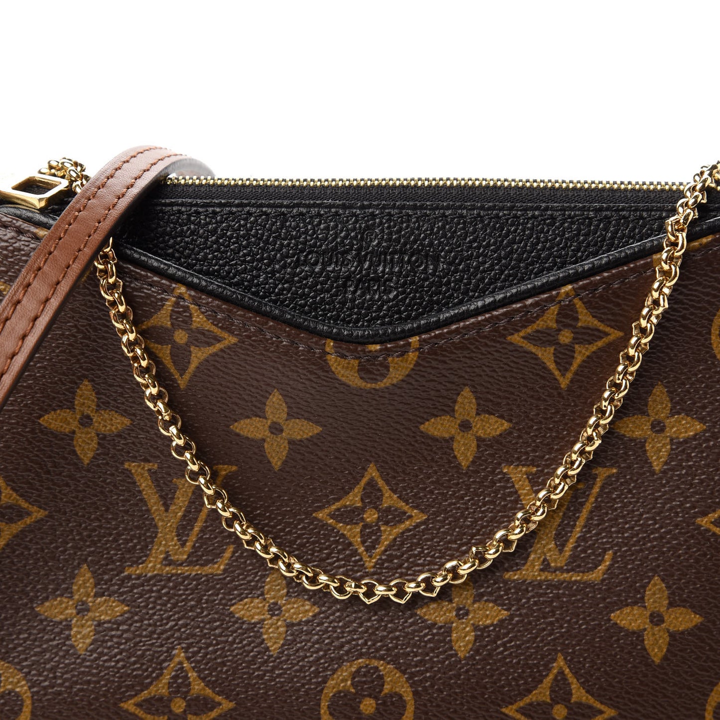 Monogram Pallas Clutch Black
