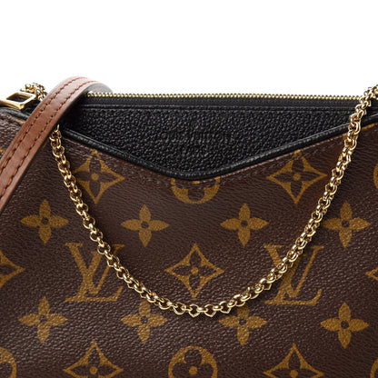 Louis Vuitton Monogram Pallas Clutch Black 10 of 11