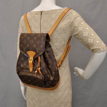 Louis Vuitton Monogram Montsouris MM Backpack 2 of 7