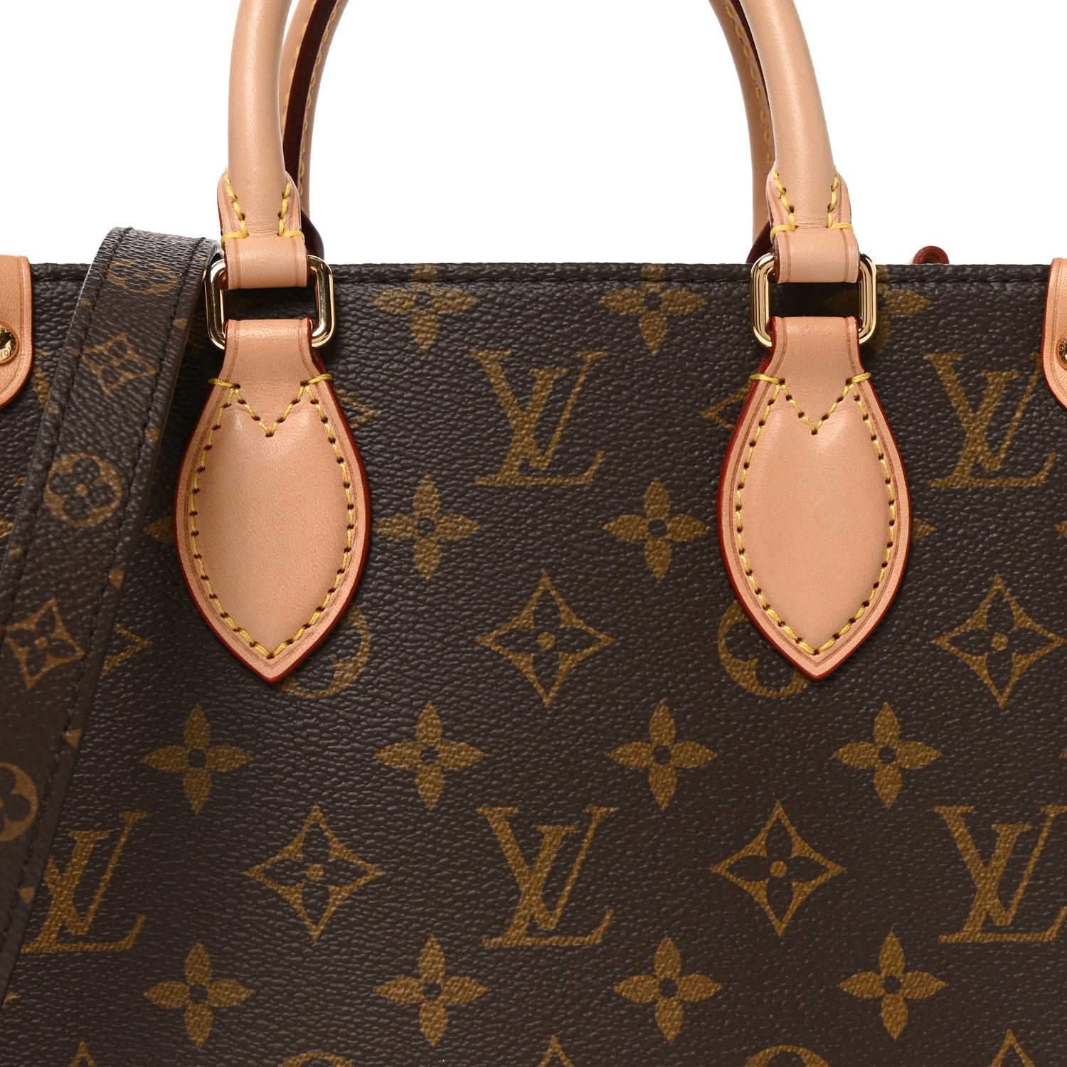 Louis Vuitton Monogram Sac Plat BB 7 of 9
