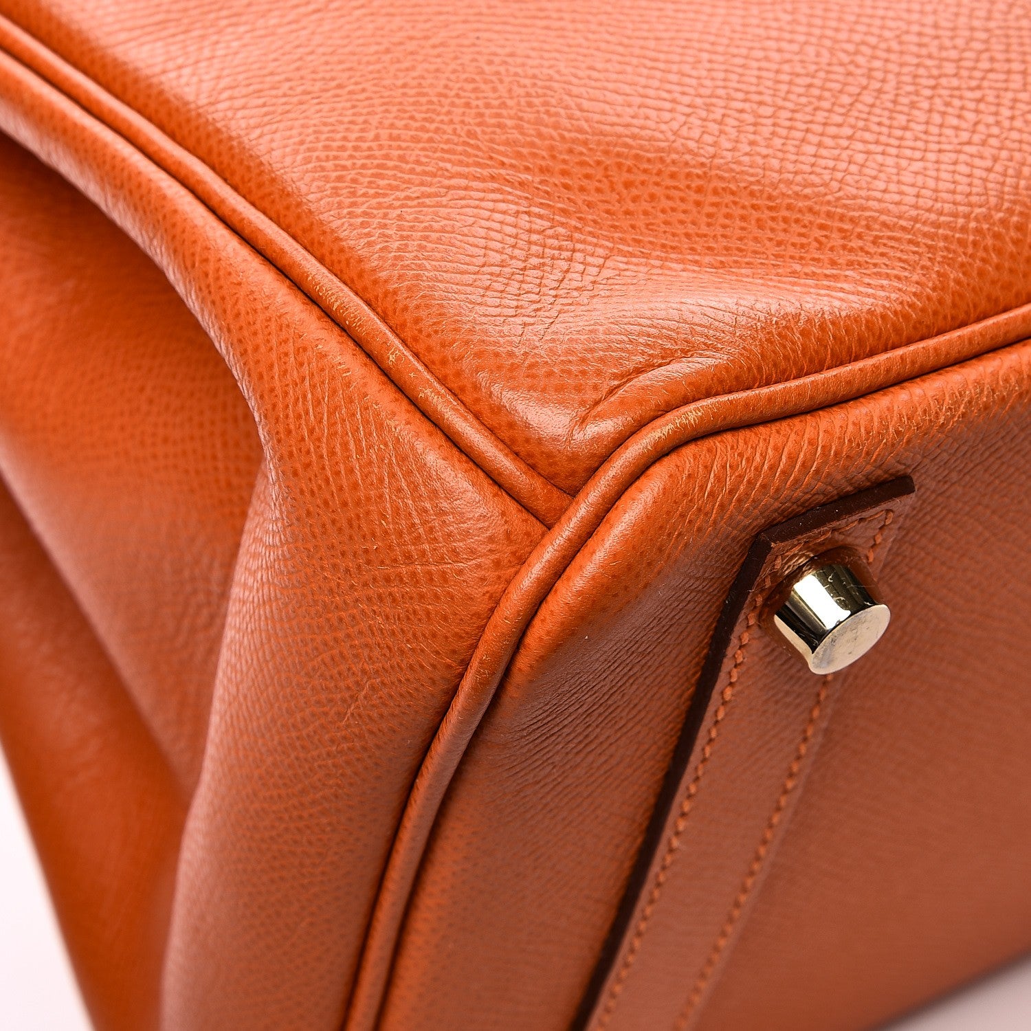 Hermes Epsom Birkin 30 Orange 38 of 41