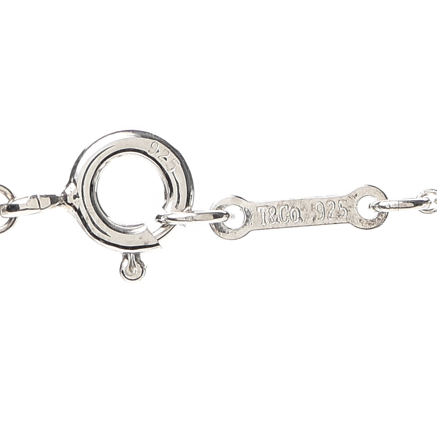 Tiffany Sterling Silver Paloma Picasso Crown of Hearts Medallion Pendant Necklace 5 of 6
