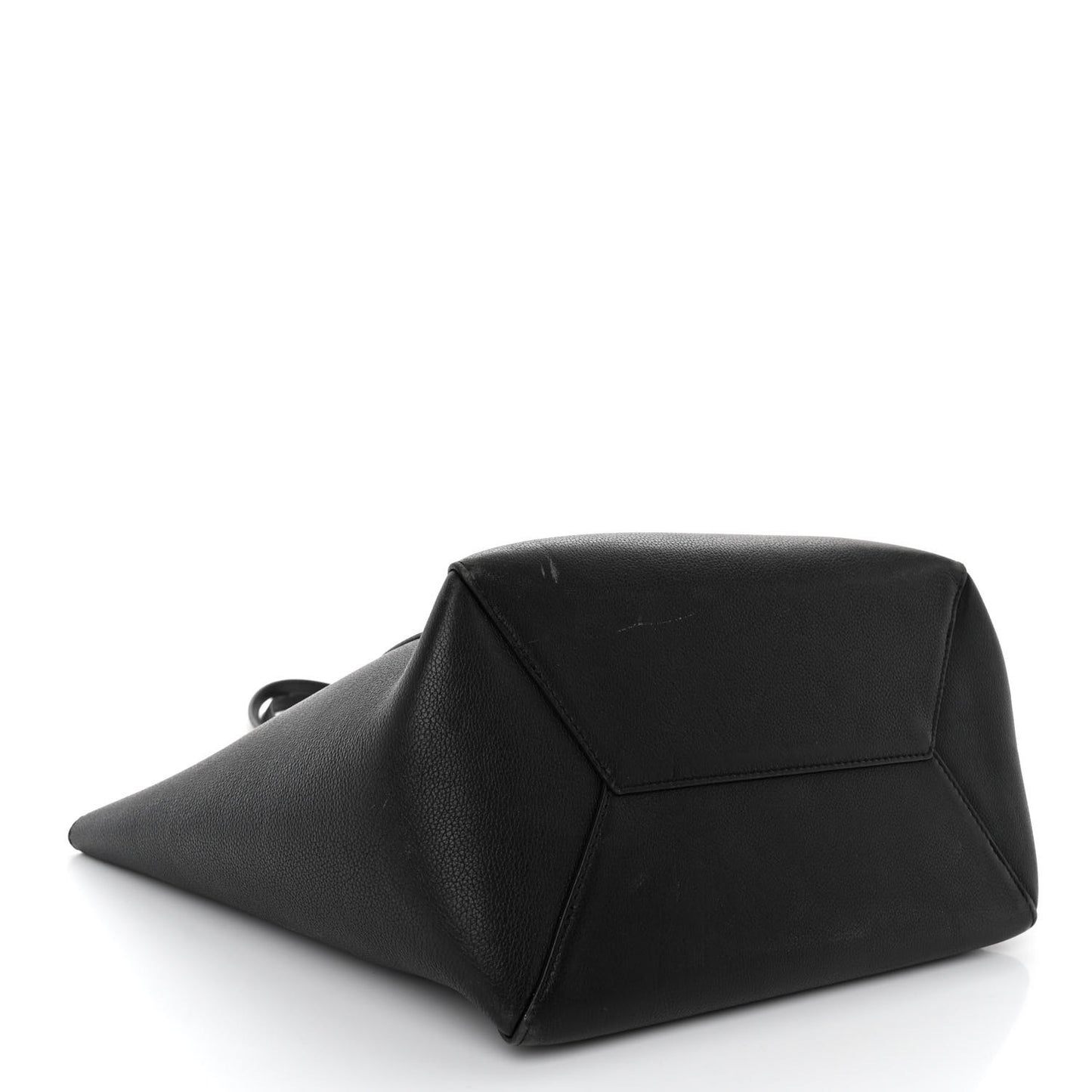 Calfskin Lockme Cabas Black