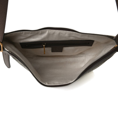 Gucci GG Supreme Monogram Web Small Ophidia Half Moon Hobo Brown 5 of 13