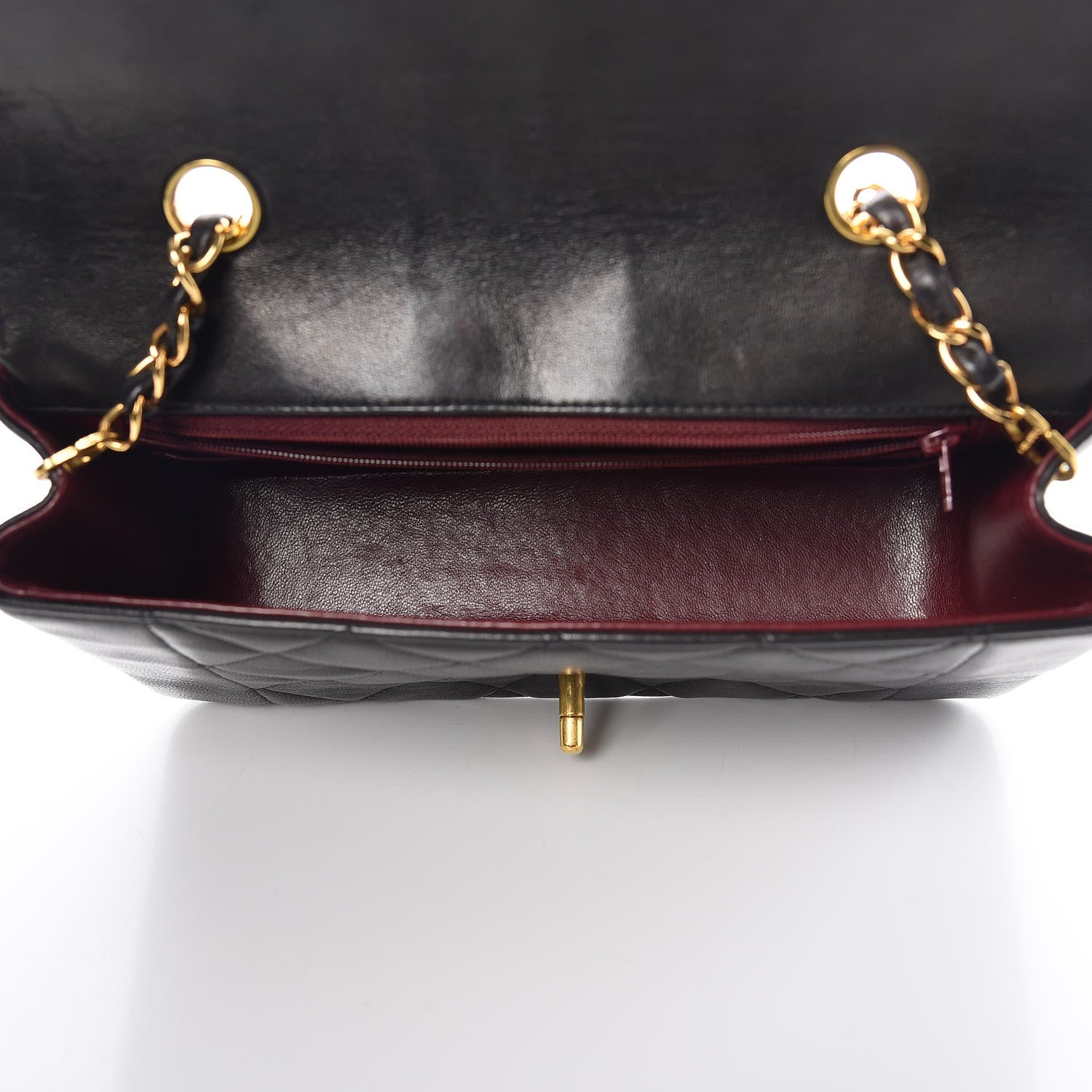 Chanel Lambskin Quilted Small Single Flap Black 5 of 8