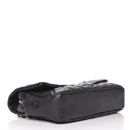 Chanel Caviar Quilted Jumbo Easy Flap Black 4 of 11