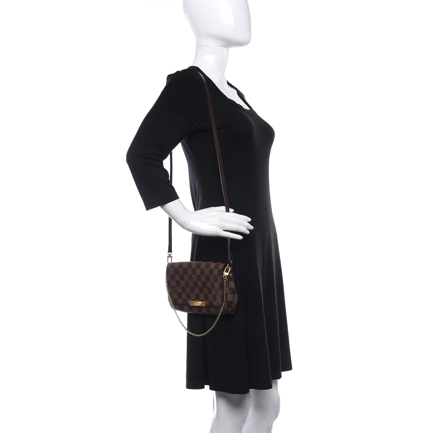 Damier Ebene Favorite PM