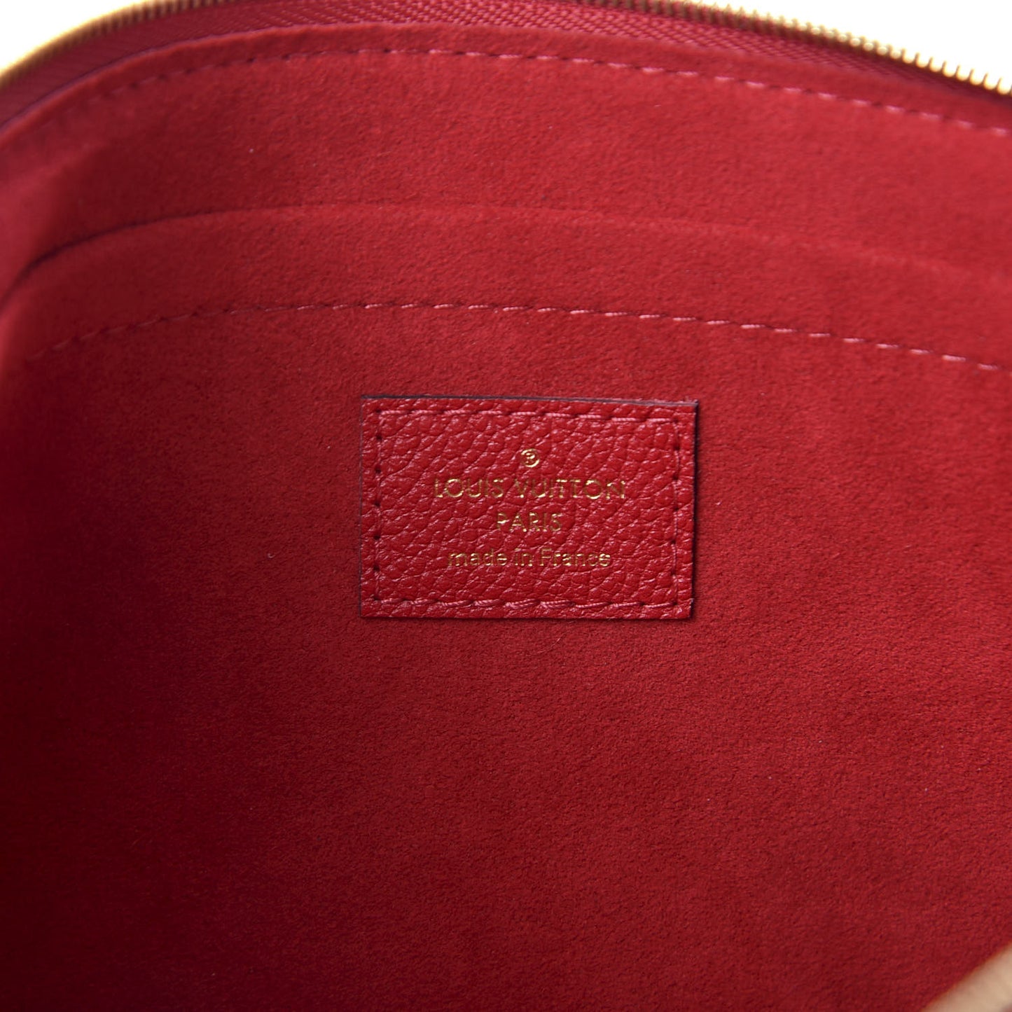 Damier Ebene Daily Pouch Coquelicot