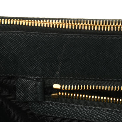 Prada Saffiano Large Galleria Double Zip Tote Smeraldo 11 of 12