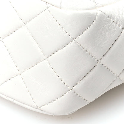 Chanel Lambskin Quilted Mini Pearl Crush Flap White 10 of 11