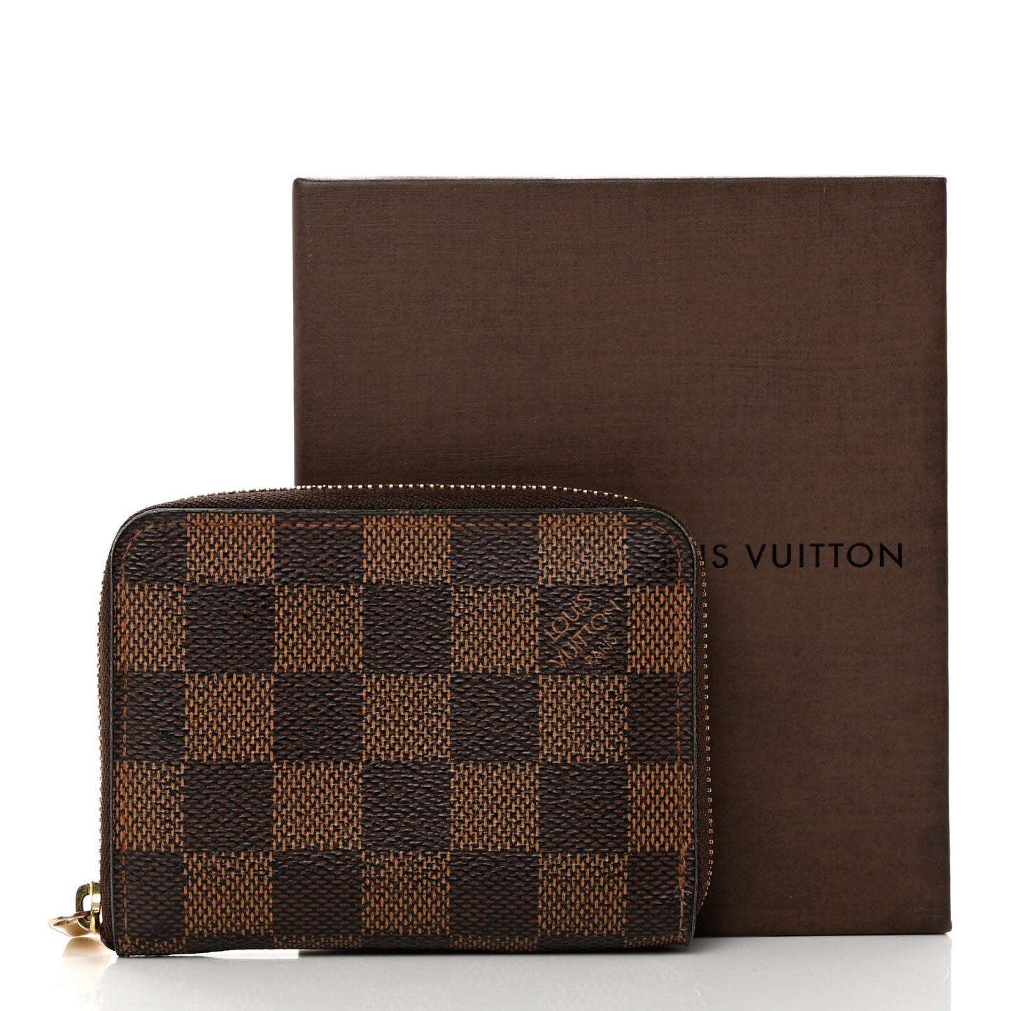 Damier Ebene Zippy Coin Purse
