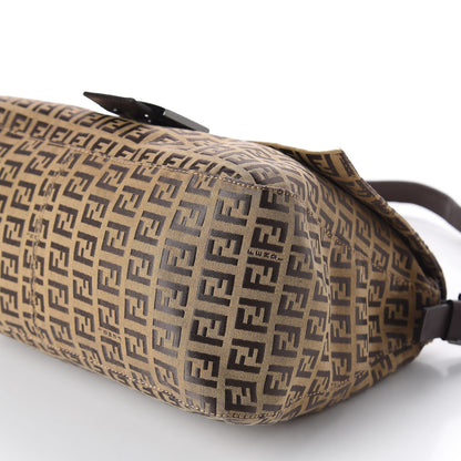 Fendi Zucchino Mama Baguette Dark Brown 7 of 10