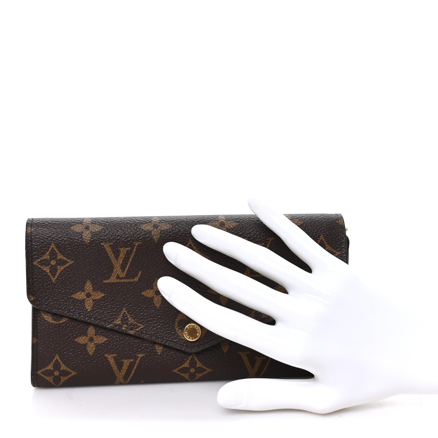 Louis Vuitton Monogram Sarah Wallet NM 2 of 6