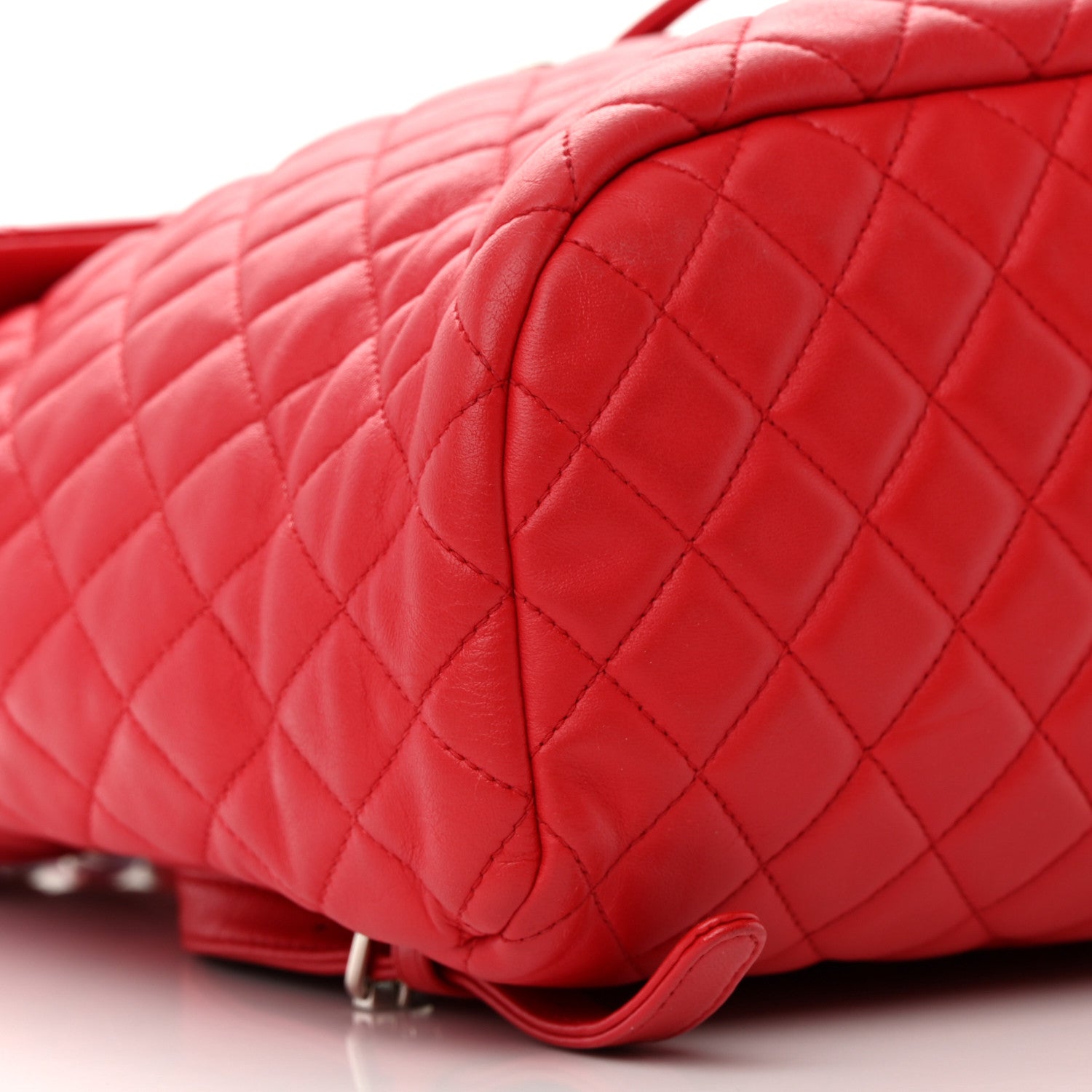 Chanel Lambskin Quilted Large Urban Spirit Backpack Red 9 of 17