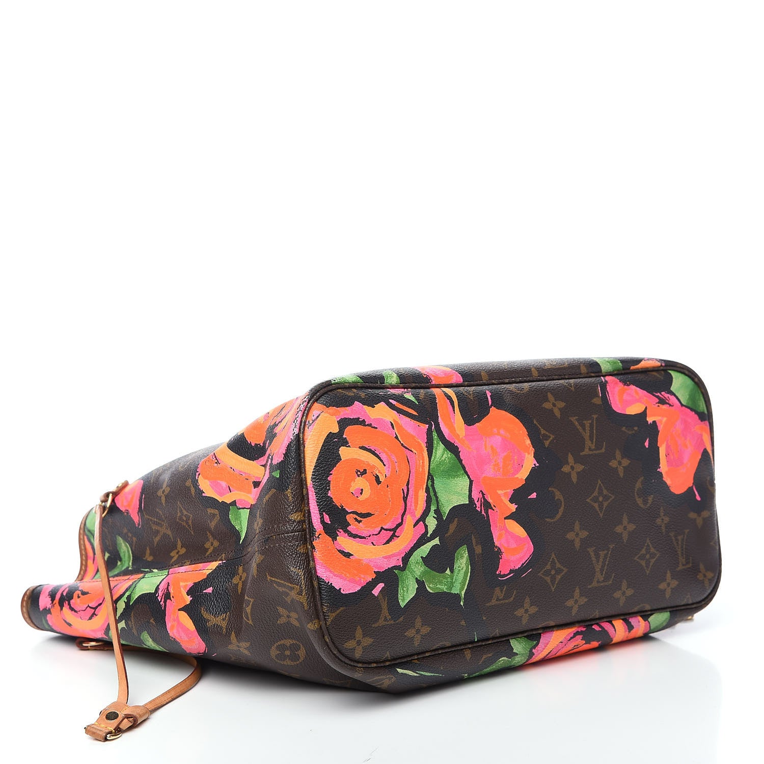 Louis Vuitton Monogram Roses Neverfull MM 3 of 15