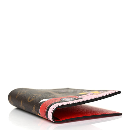 Louis Vuitton Monogram 2019 Christmas Animation Passport Cover Rouge 4 of 9