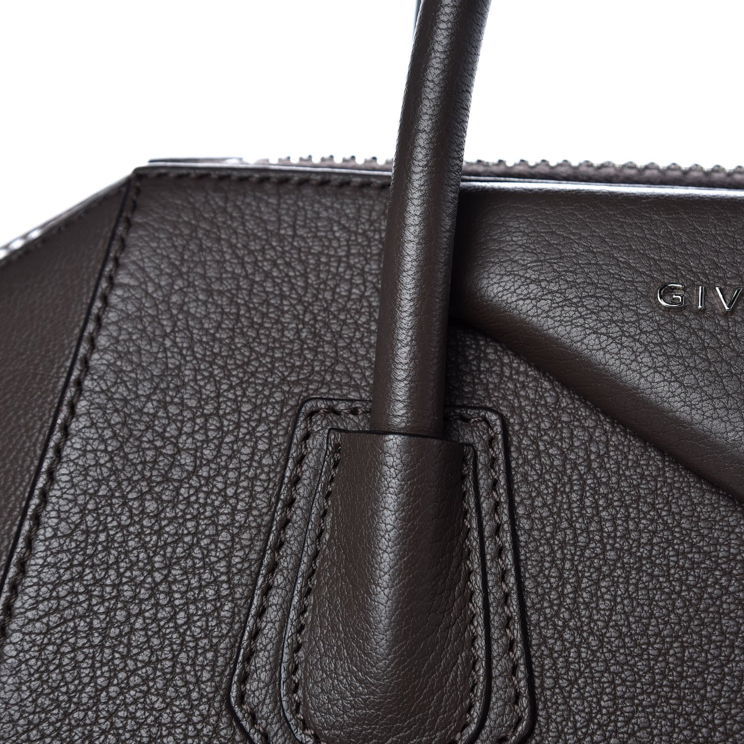 Givenchy Sugar Goatskin Small Antigona Heather Grey 10 of 13