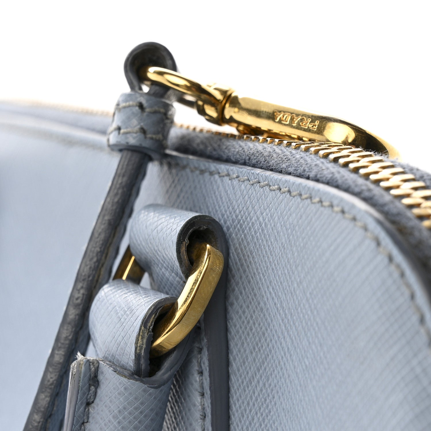 Prada Saffiano Lux Small Promenade Tote Aviazione 13 of 14