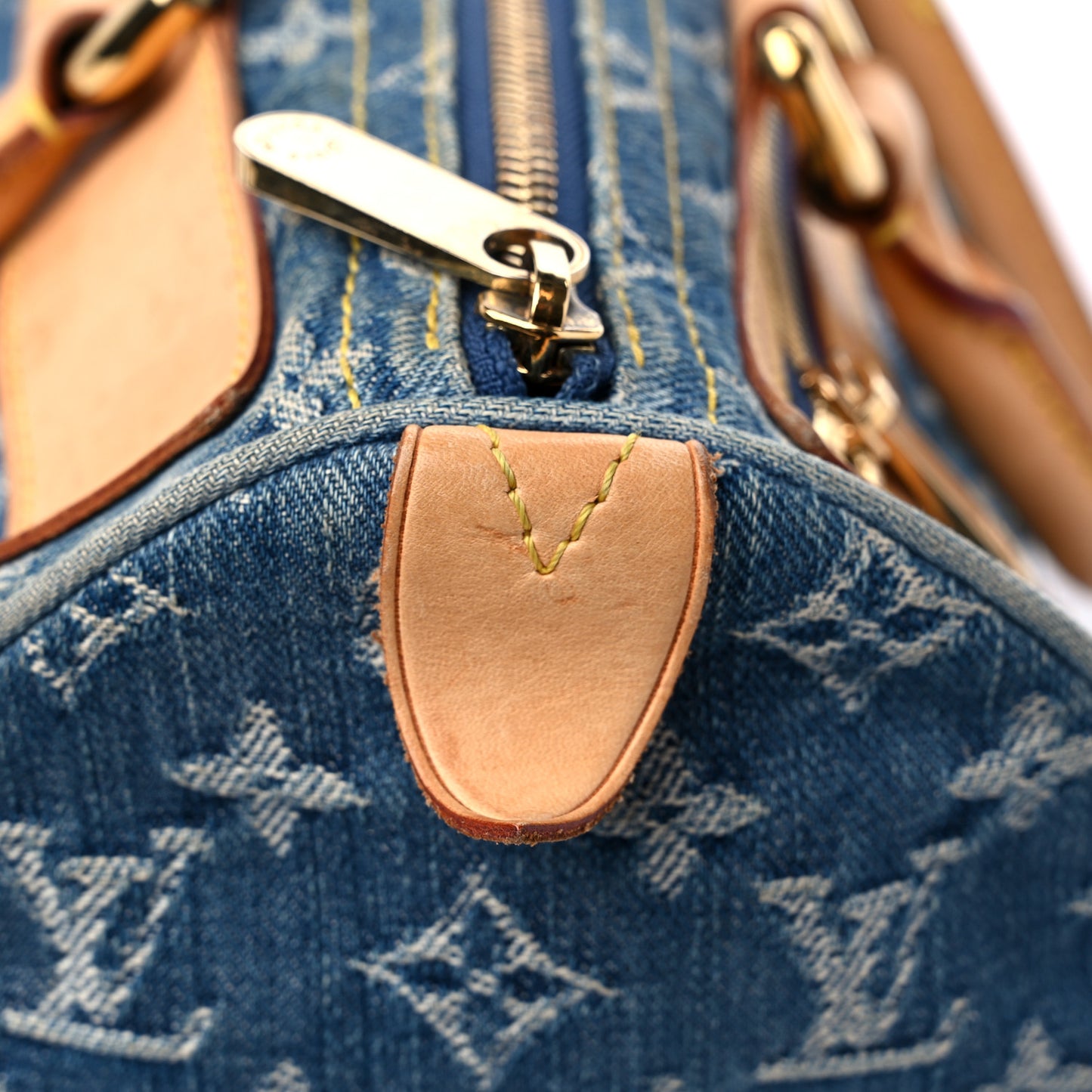 Monogram Denim Neo Speedy Blue