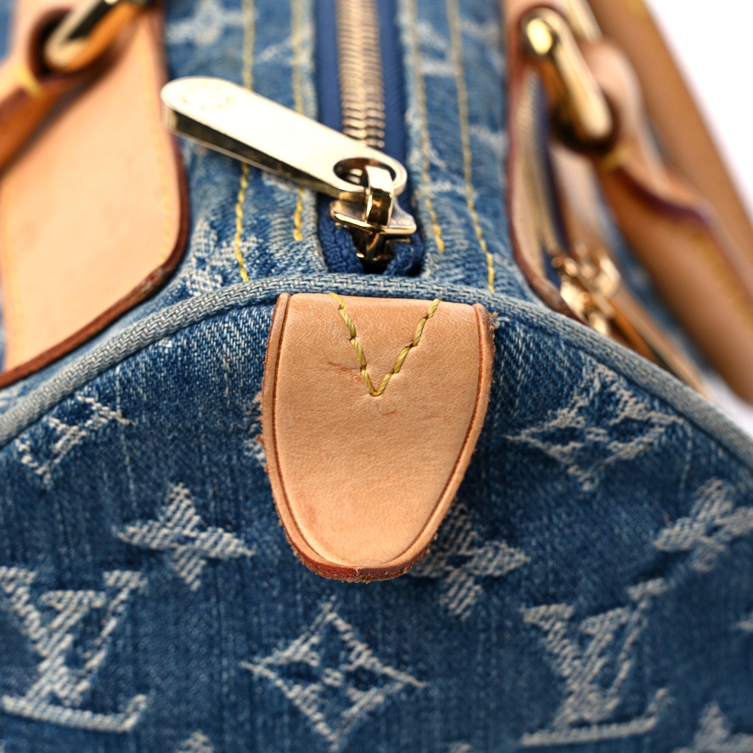 Louis Vuitton Monogram Denim Neo Speedy Blue 16 of 16