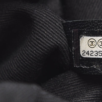 Chanel Canvas Sequin Large Deauville Backpack Charcoal 7 of 7
