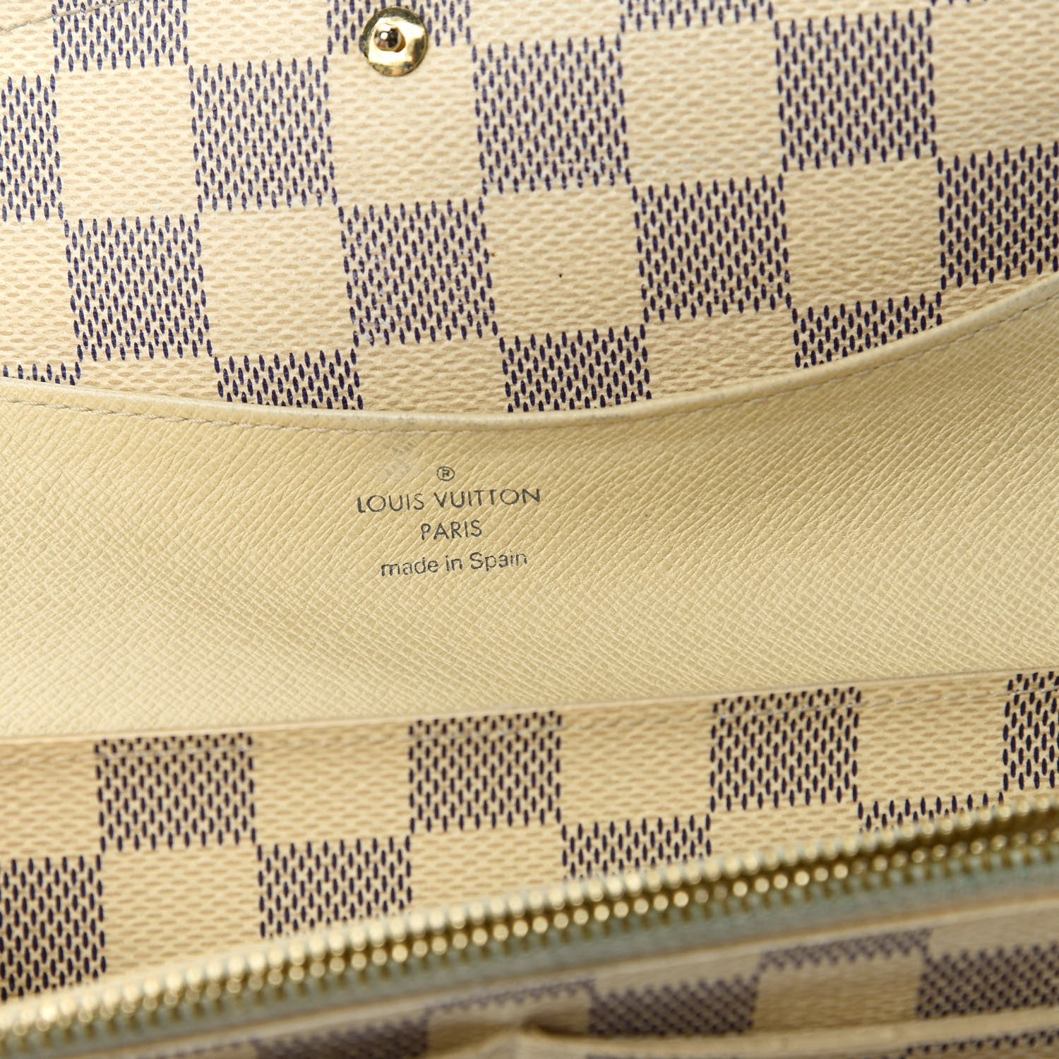 Louis Vuitton Damier Azur Emilie Wallet 8 of 12