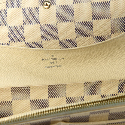 Louis Vuitton Damier Azur Emilie Wallet 8 of 12