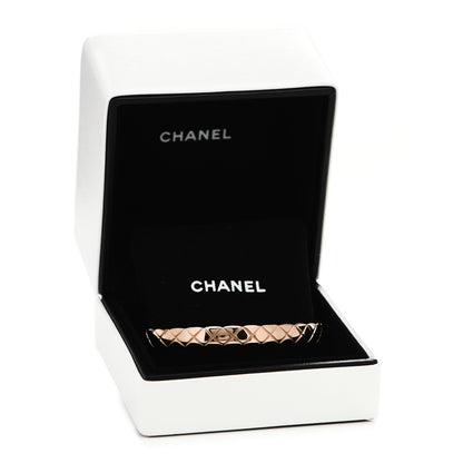 Chanel 18K Beige Gold Coco Crush Bangle Bracelet S 4 of 4