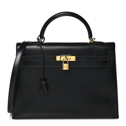 Hermes Box Kelly Sellier 35 Black 1 of 46