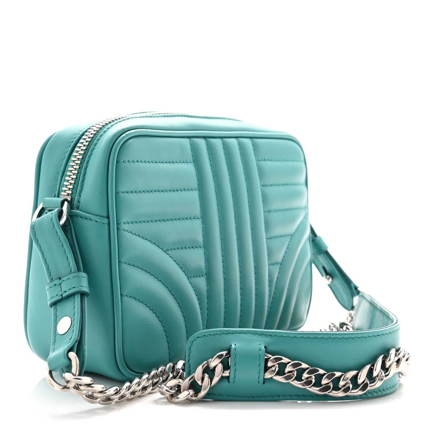Soft Calfskin Diagramme Crossbody Bag Giada